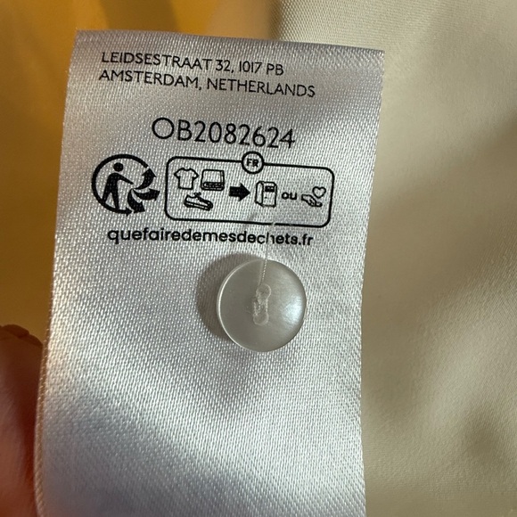 BHLDN Sophia High-Neck Bow-Tie Organza Mini Dress - Picture 10 of 10